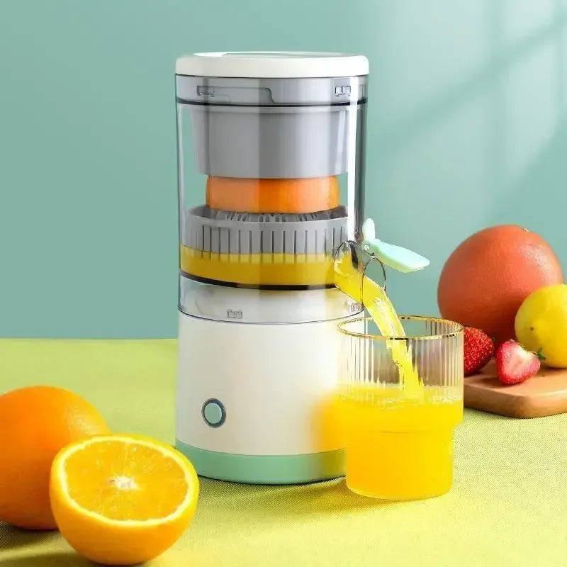 Juicer Fully Automatic Household Juicer Fruit Fresh Orange Rotating Portable  Portable Juicer Stirring Cup Pc Food Grade Plastic