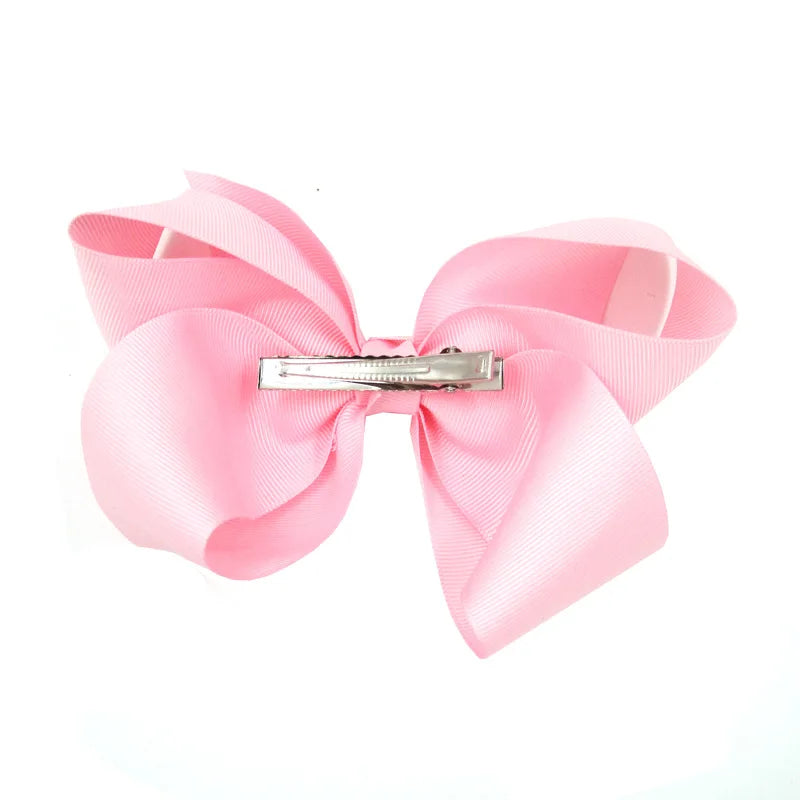 Children's Kids Hairpin Girl Colorful Bow Hair Pin 15cm