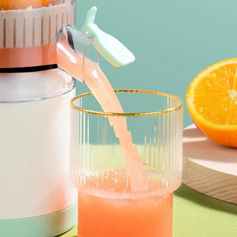Juicer Fully Automatic Household Juicer Fruit Fresh Orange Rotating Portable  Portable Juicer Stirring Cup Pc Food Grade Plastic