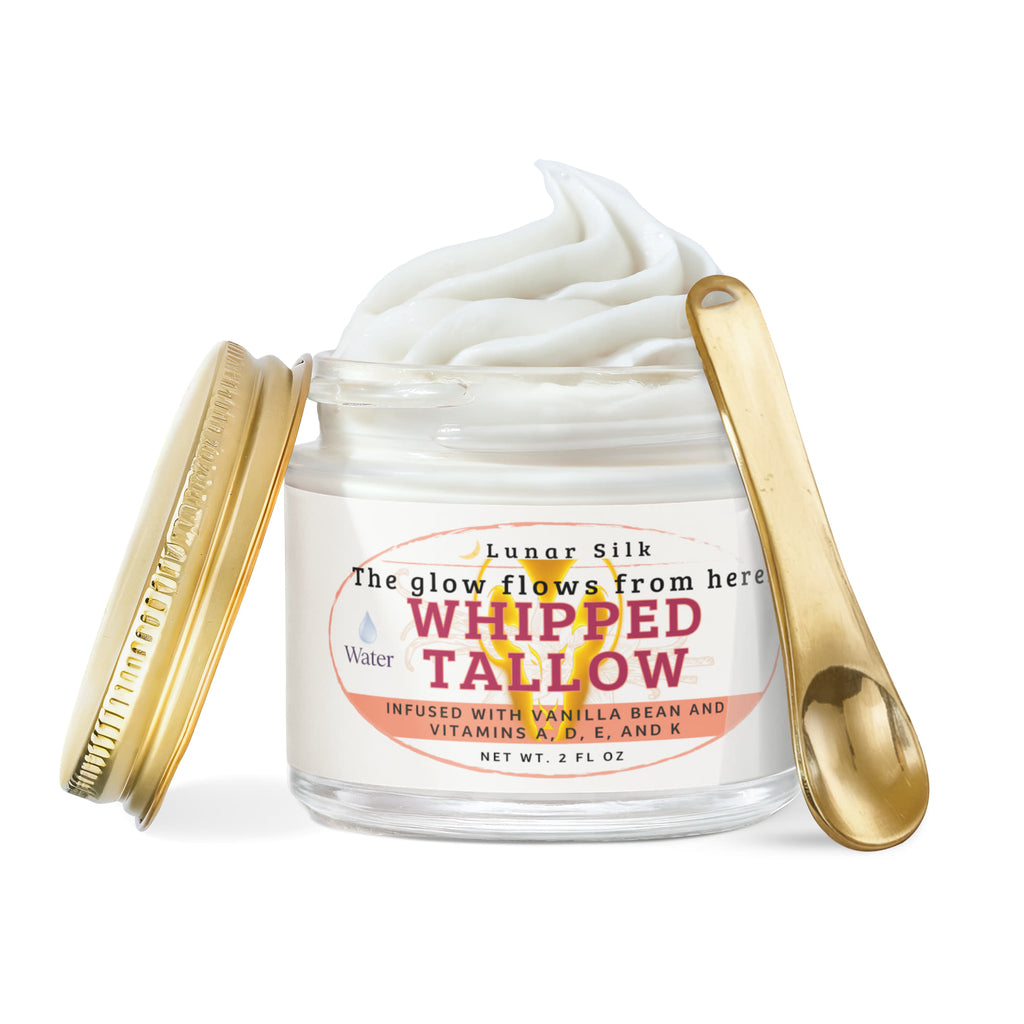 Lunar Silk-Whipped Grass-Fed Tallow Balm with Vanilla Bean